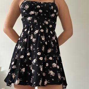 Garage Floral Button Dress